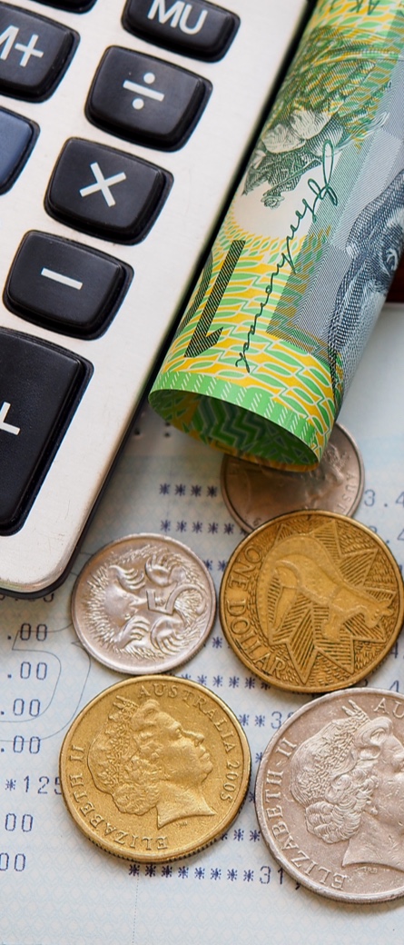 australian calculator and money
